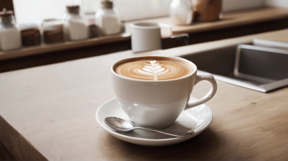 Kaffe Espresso Milch Schwarz Zucker Genuss Temperatur